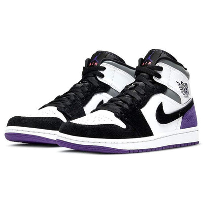 Air Jordan 1 Mid 'Varsity Purple'
