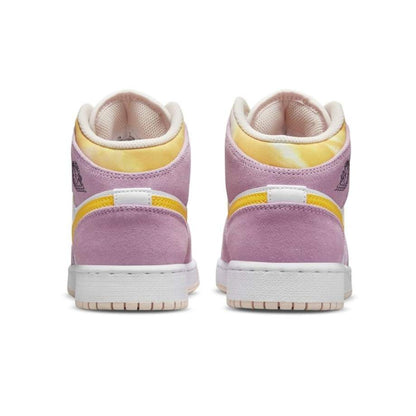 Air Jordan 1 Mid 'Arctic Pink University Gold'