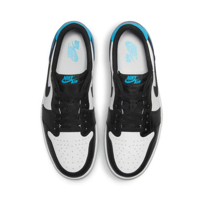 Air Jordan 1 Low 'Black Dark Powder Blue'