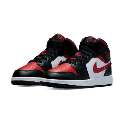 Air Jordan 1 Mid 'Black Fire Red'
