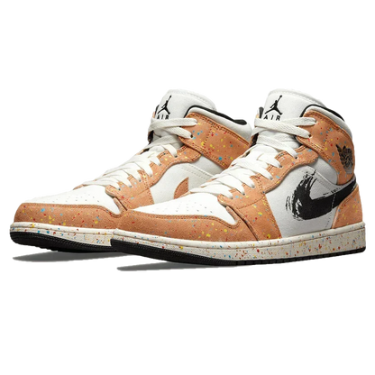 Air Jordan 1 Mid 'Brushstroke'