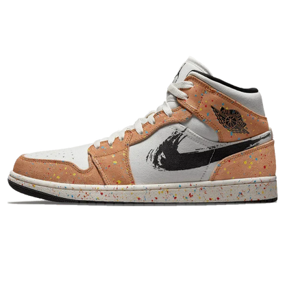 Air Jordan 1 Mid 'Brushstroke'
