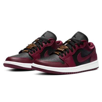 Air Jordan 1 Low 'Dark Beetroot / Gold Pendants'