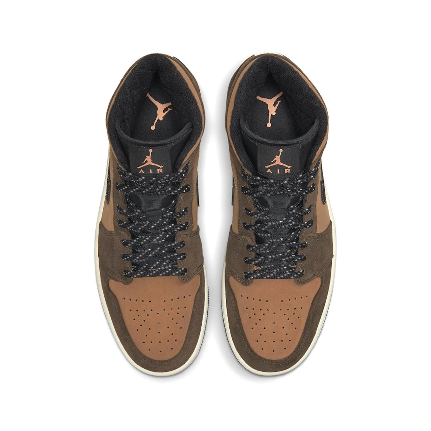 Air Jordan 1 Mid 'Dark Chocolate / Earth Tone'