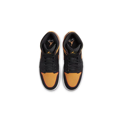 Air Jordan 1 Mid 'Fat Tongue Vivid Orange'
