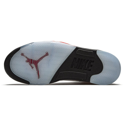 Air Jordan 5 'Fire Red Silver Tongue' (2020)