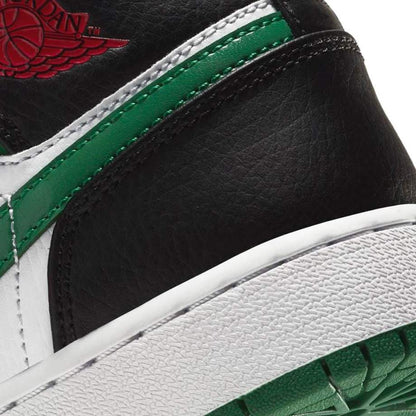 Air Jordan 1 Mid 'Green Toe'