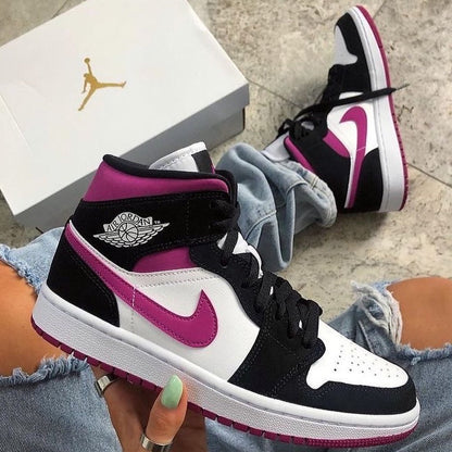 Air Jordan 1 Mid 'Magenta Cactus Flower'