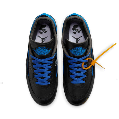 Air Jordan 2 Low x Off-White 'Black Blue'
