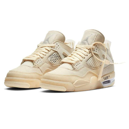 Air Jordan 4 x Off-White 'Sail'