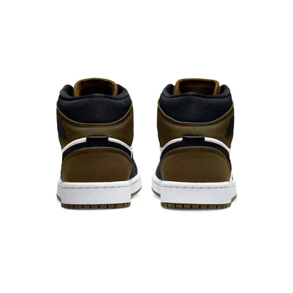 Air Jordan 1 Mid 'Olive Toe'