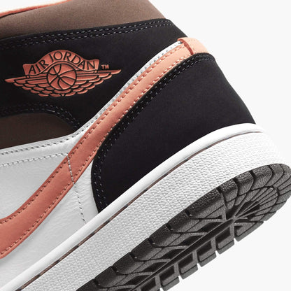 Air Jordan 1 Mid 'Peach Mocha'