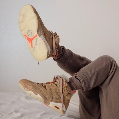 Air Jordan 6 x Travis Scott 'British Khaki'