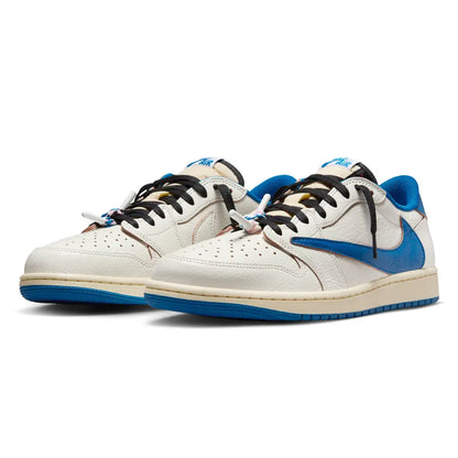 Air Jordan 1 Low x Travis Scott x Fragment Design 'Military Blue'