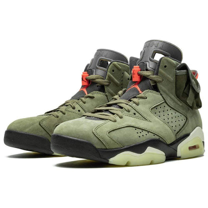 Air Jordan 6 x Travis Scott 'Green Olive'