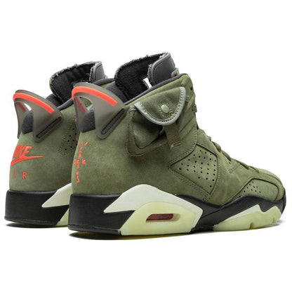 Air Jordan 6 x Travis Scott 'Green Olive'