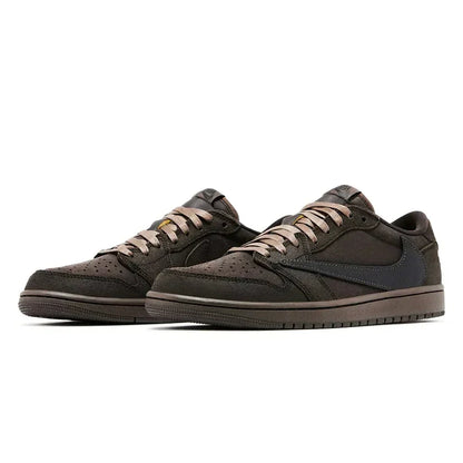 Air Jordan 1 Low x Travis Scott 'Velvet Brown'