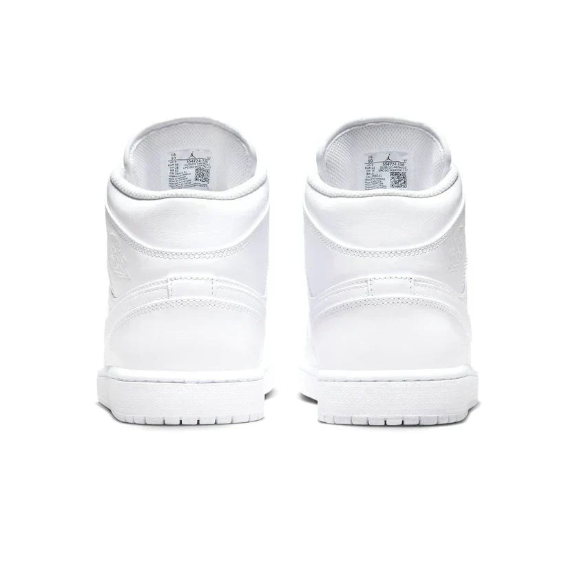 Air Jordan 1 Mid 'Triple White' (2022)