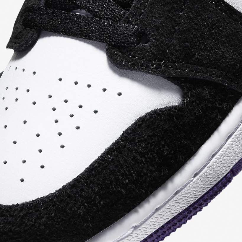 Air Jordan 1 Mid 'Varsity Purple'