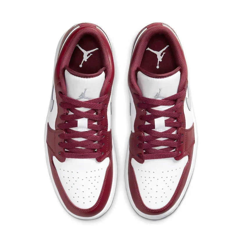 Air Jordan 1 Low 'White Bordeaux'